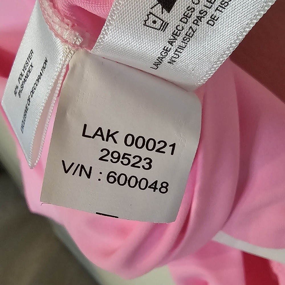 Annika Cutter & Buck Womens S/P Pink Gray White Golf Polo Shirt 4 Button - Picture 12 of 12